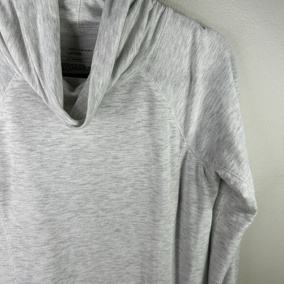 Womens mock neck cream athletic pullover tunic size medium - Picture 2 of 5